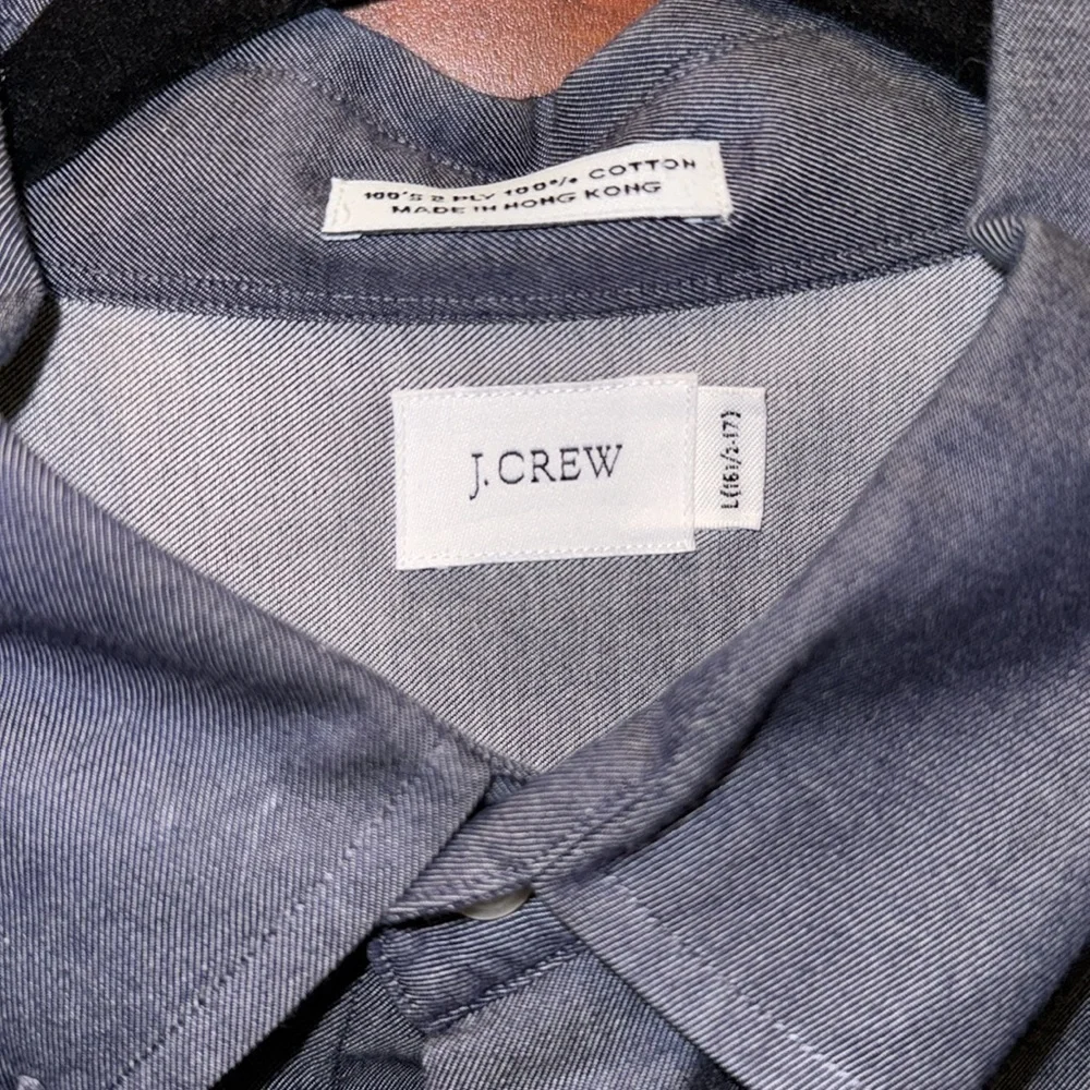 J.Crew men’s button down dress shirt